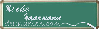 Mieke Haarmann Visitenkarte